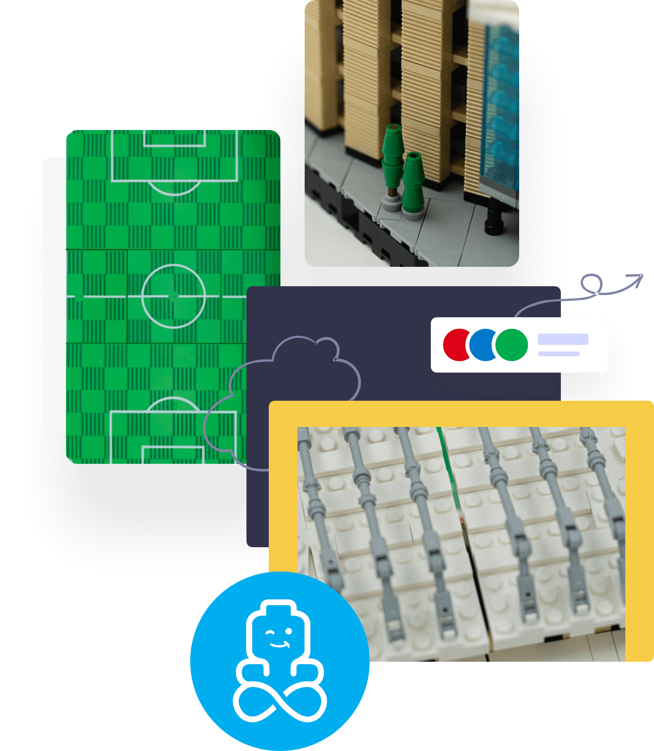 LEGO - Camp Nou - FC Barcelona - Visual 01
